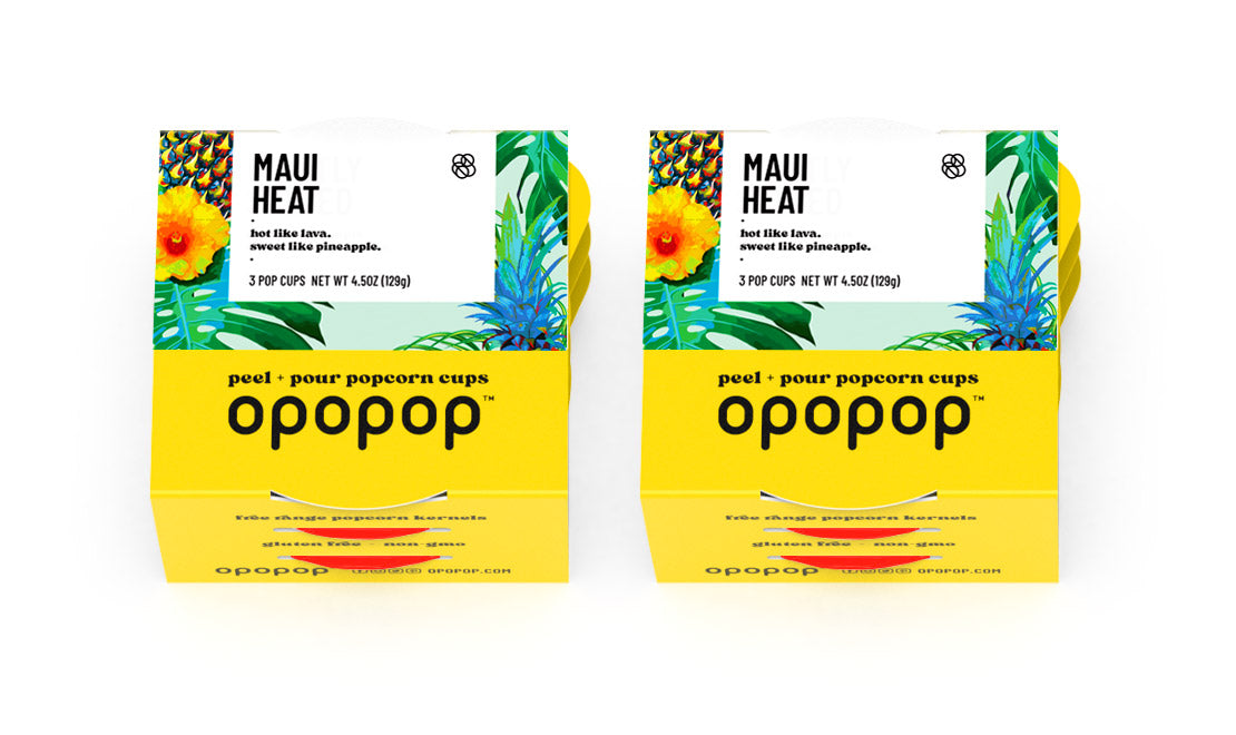Pop Cups - Maui Heat - 6-pack